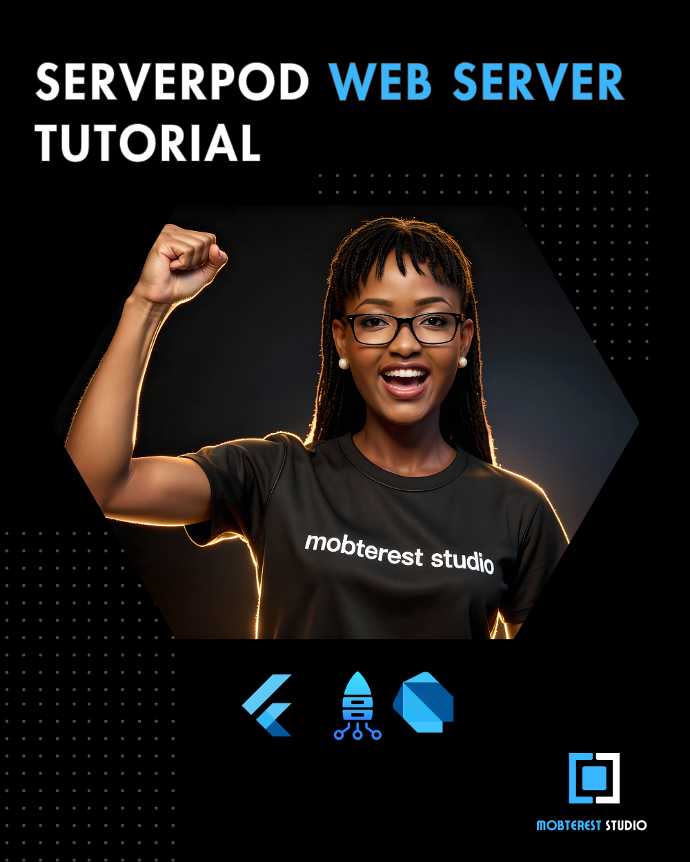 Serverpod In-Built Web Server Tutorial: Build a Full-Stack Analytics Dashboard cover